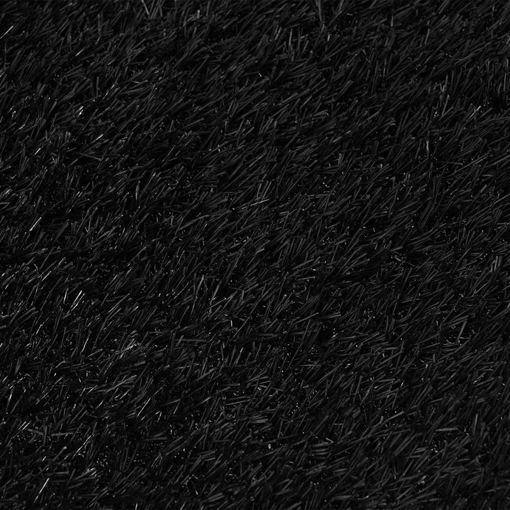Artificial Grass Black 8 x 1 m Polypropylene